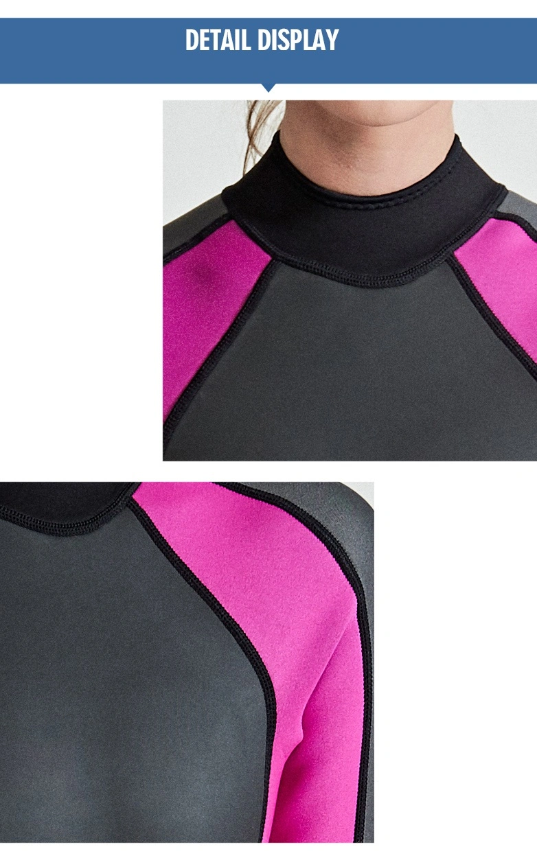 Women&prime;s 3mm Diving Snorkeling &amp; Wetsuit in Premium High Stretch Neoprene Fabric