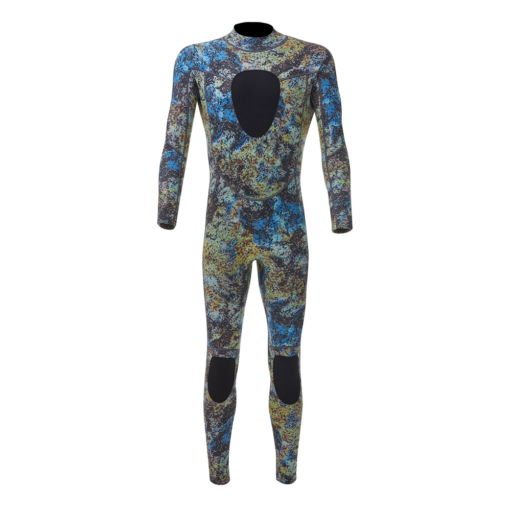 Spearfishing Wetsuits for Men&prime;s, 1.5mm Neoprene Camo Full Body One Piece Diving Suits Wyz19065