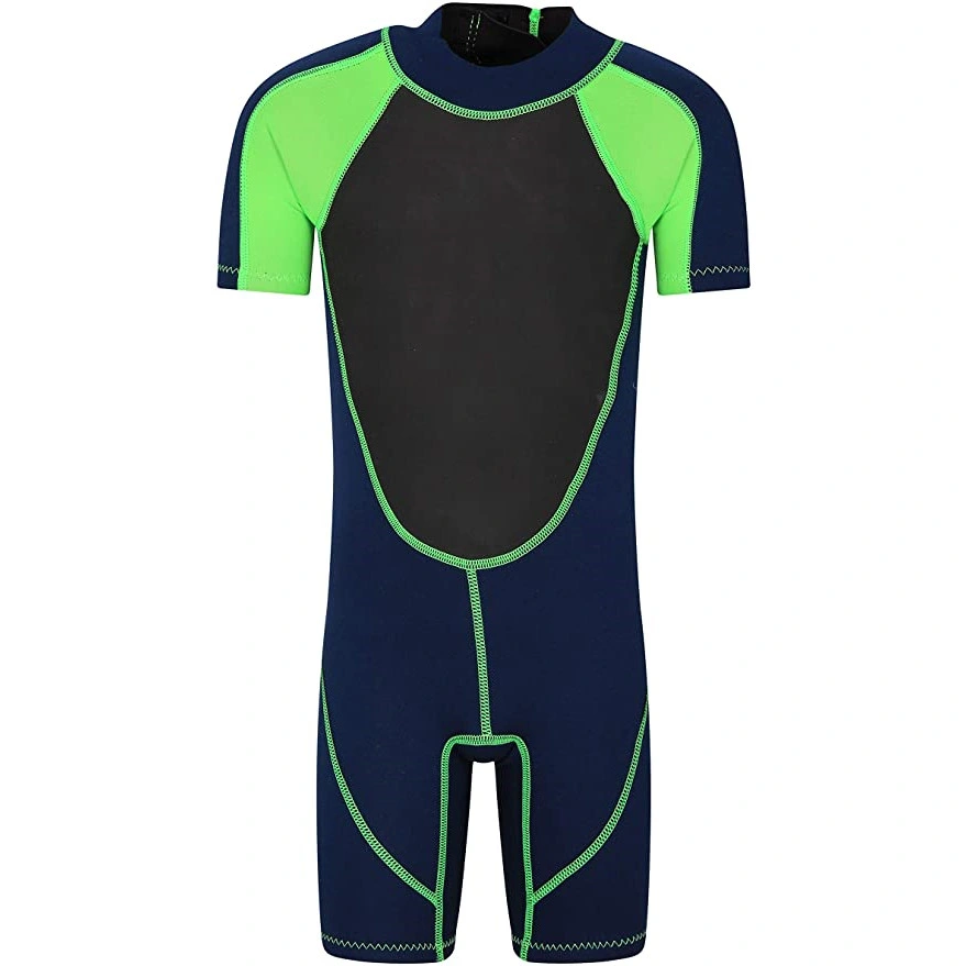 Short Sleeve Youth 3mm Scuba Diving Suits Neoprene Surfing Wetsuit