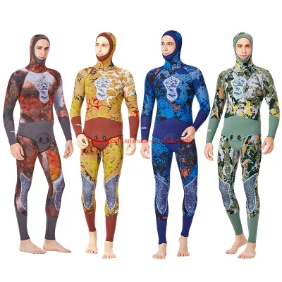 Customized 3mm Men Spearfishing Diving 2. PCS Neoprene Wetsuit