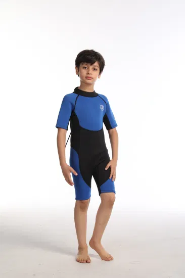 2.5mm Neoprene Cute Girl Thermal Wetsuits Children Full Body Diving Suits Surf Swimwear Sunscreen Keep Warm Clothing