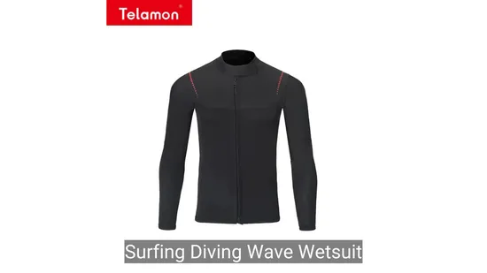 3mm Neoprene Front Zipper Wetsuit for Swimming Snorkeling Surfing for Women