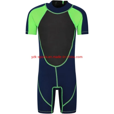 Short Sleeve Youth 3mm Scuba Diving Suits Neoprene Surfing Wetsuit